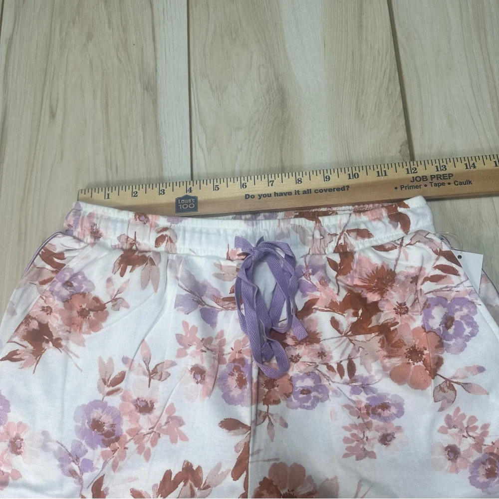 Karen Neuburger Women's Pajama Set‎ RLK0336 Natural Floral 2PC NWT Size Small